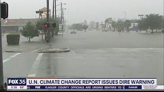 U.N. climate change report issues dire warning