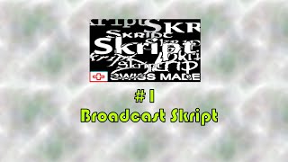 Minecraft Skript Coding #1 [Broadcast]
