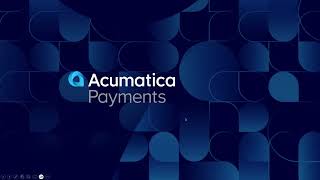 Acumatica Payments