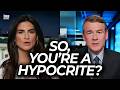 Watch Dem Squirm in His Chair When Host Goes Off Script to Expose HIs Hypocrisy