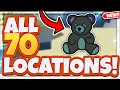 ALL *70* TEDDY LOCATIONS In Roblox Find The Teddies!