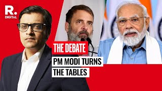 PM Modi Turns Tables On Rahul Gandhi, Shifts Adani-Ambani Narrative | Debate With Arnab