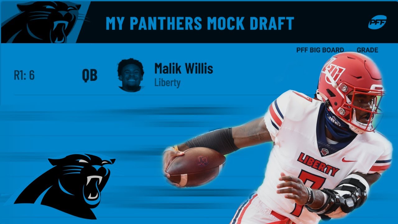 Best QB In The Draft Class? | Carolina Panthers 7 Round Mock Draft ...