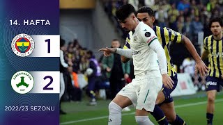 Fenerbahçe (1-2) Bitexen Giresunspor | 14. Hafta - 2022/23