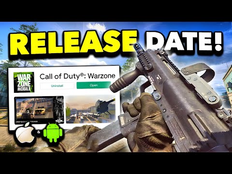 OFFICIAL WARZONE MOBILE RELEASE DATE CONFIRMED! IOS AND ANDROID! (CALL OF DUTY NEWS)