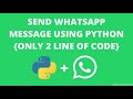 Python project || Automate what's up messager using python || ™ ©ode Rai