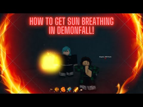 How to get Sun Breathing in Demonfall QUICK and EASY!!!