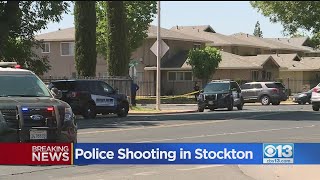 Suspect, Officer Shot In Stockton