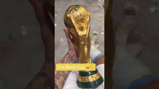 World Cup Trophy UP CLOSE 😍