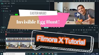 How to make things invisible with Filmora X with or without a green screen - Tutorial
