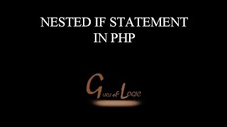 Nested If Statement In PHP || PHP-14