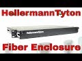 Hellermanntyton fiber optic enclosure FERM1U Rack mount