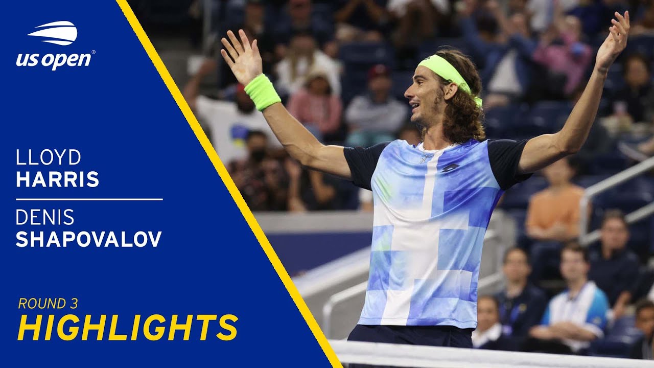 Lloyd Harris Vs Denis Shapovalov Highlights 2021 Us Open Round 3 Lloyd Harris Vs Denis Shapovalov Highlights 2021 Us Open Round 3