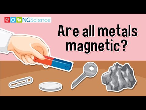 What type of metal is not attracted to magnets?