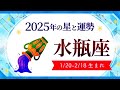 水瓶座（みずがめ座）2025年の運勢｜全体運・恋愛運・仕事運・金運.