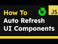 How to Auto Refresh Parts of Your Website with JavaScript