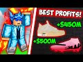 Making The BEST Profits In Sneaker Resell Simulator! Sneaker Con Hustle #22 (Roblox)