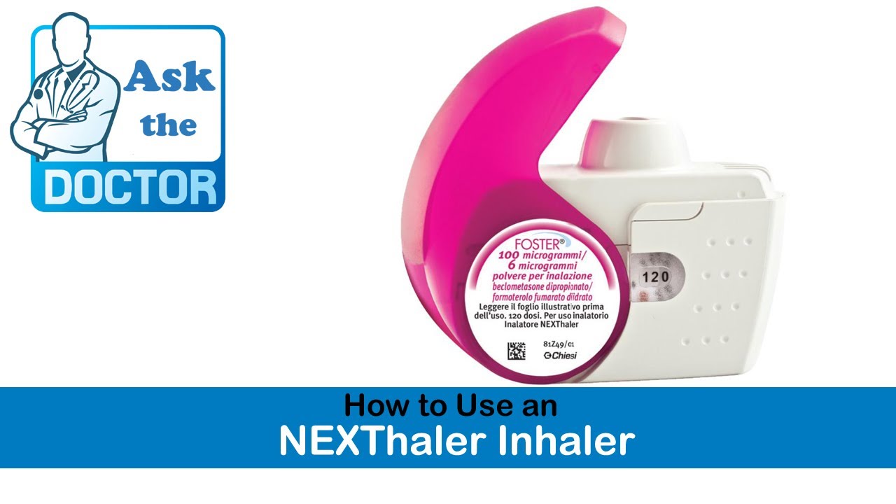 How To Use A NEXThaler Inhaler - YouTube