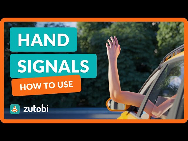 Vehicle Movement Hand Signals