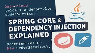 Spring Core & Dependency Injection Explained | Build Loosely Coupled Java Apps 🌱