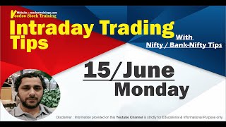 Intraday Jackpot for 15 Jun | Free Intraday Trading Tips | Intraday Trading Strategies For Beginners