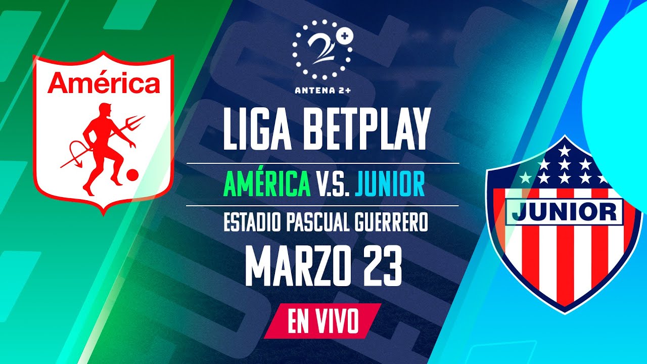 América Vs Junior EN VIVO Liga BetPlay Narrado Por: Alberto Mercado ...