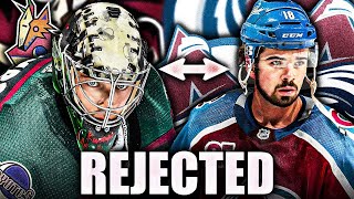 Colorado Avalanche REJECTED Alex Newhook Trade Proposal? Arizona Coyotes NHL News & Rumours—Kuemper