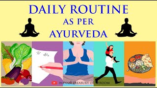 Daily Routine as per AYURVEDA (Hindi) | Dincharya and Ratricharya EXPLAINED |