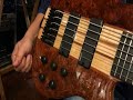 Wolf S9 6 String Bass - Quilted Bubinga [Special Edition]!