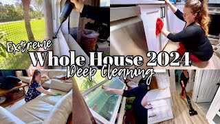 Massive Deep Cleaning Motivation / Whole House Clean With Me / How to keep a clean house mom life