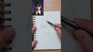 how to draw a portrait using Loomis_wenesday
