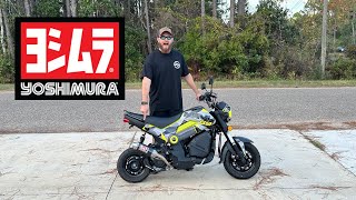 2022 Honda Navi Yoshimura Race Exhaust!