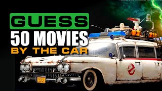 Guess 50 Iconic Movies by Legendary Cars / Challenge Yourself / Top Movies Quiz