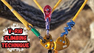 V-RIG Technique Petzl Zig-Zag Plus