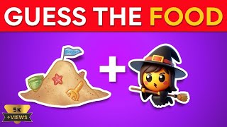 GUESS the FOOD by EMOJI 🤔 Emoji Quiz - Challenge | Pencil Quiz