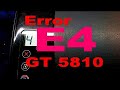 error E4,hp deskjet gt 5810,perbaikan printer hp error