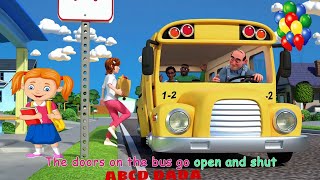 baby bus songs | animation video song kids | the wheels on the bus | hindi songs for kids