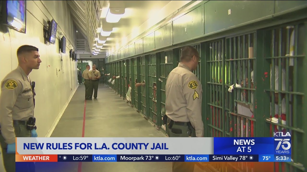 New Rules For L.A. County Jail - YouTube