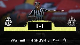 Liverpool 1 Newcastle United 1 | Premier League Highlights