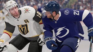 Vegas Golden Knights vs Tampa Bay Lightning - NHL Today 1/29/2022 Full Game Highlights - NHL 22 Sim