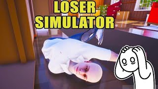 Loser Simulator actually makes me feel like a Loser.(LOSER SIMULATOR) my first facecam video.