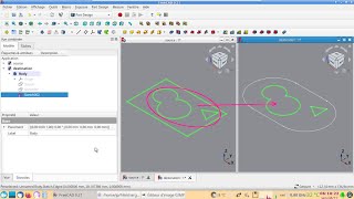 FreeCAD 0.21 et 0.20 : copier ou fusionner des esquisses (sketch) d'un document à un autre