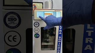Dinesh Scientific Ultrasonic Probe Sonicator Installation and Demonstration Video