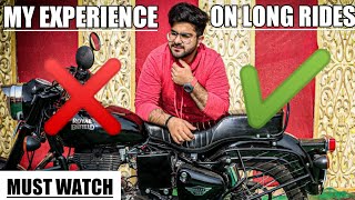 Long Ride Experience With Royal Enfield Bullet | Positive & Negative Things - Honest Review