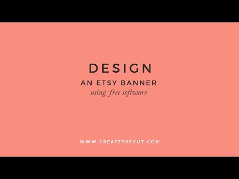 How to design an Etsy Banner / Cover Photo How to design an Etsy Banner / Cover Photo