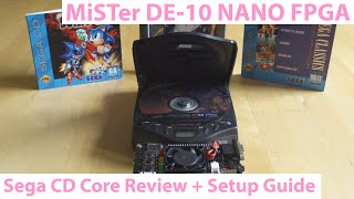 MiSTer FPGA DE-10 Nano Sega CD / Mega CD Setup Tutorial and Core Review