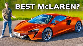 McLaren Artura review with 0-60mph, 1/4-mile & drift TEST!