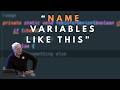 How long should a variable name be? - Robert C. Martin (Uncle Bob)