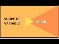 Scope of Variable in Python