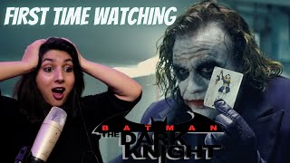 "why so serious?" The Dark Knight MOVIE REACTION (first time watching) Batman